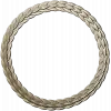 Laurel Braid Round Frame - STL 3D Model for CNC