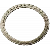 Laurel Braid Round Frame - STL 3D Model for CNC