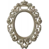 Ornate Rococo Oval Frame STL for CNC Routing