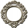 Ornate Rococo Oval Frame STL for CNC Routing