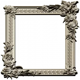 Rococo Blossom Frame