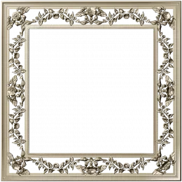 Rosette Vine Square Frame