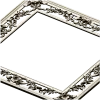 Ornate Floral Square Frame STL