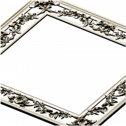 Rosette Vine Square Frame
