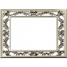 Rosette Vine Square Frame