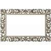 Ornate Rococo Rectangular Frame STL for CNC