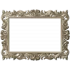 Baroque Acanthus Decorative Frame STL for CNC