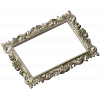 Baroque Acanthus Decorative Frame STL for CNC