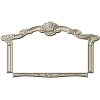 Ornate Shell Crest Frame - STL 3D Model for CNC
