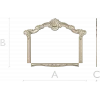 Ornate Shell Crest Frame - STL 3D Model for CNC