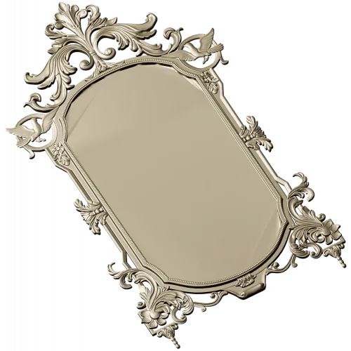 Baroque Ornamental Frame STL for CNC