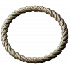 Twisted Rope Round Frame - STL 3D Model for CNC