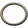 Twisted Rope Round Frame - STL 3D Model for CNC