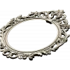 Ornate Oval Rococo Frame STL for CNC