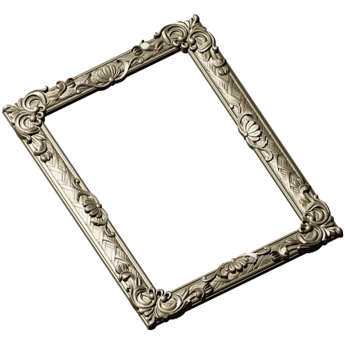 Ornate Baroque Picture Frame STL for CNC