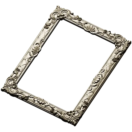 Ornate Baroque Picture Frame STL for CNC