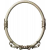 Oval Baroque Rope Frame STL for CNC