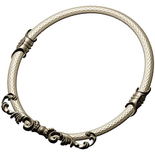 Oval Baroque Rope Frame STL for CNC