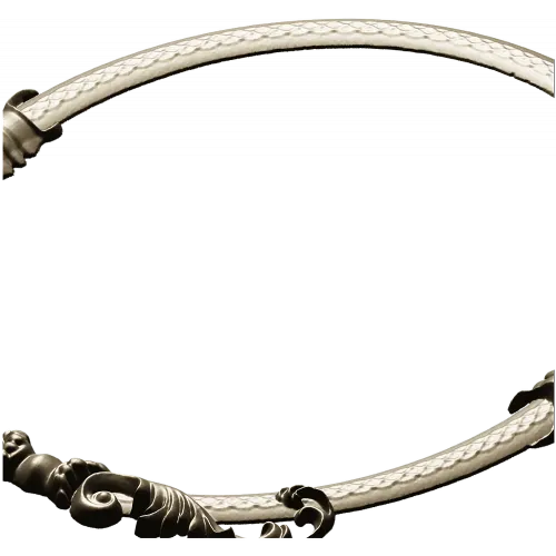 Oval Baroque Rope Frame STL for CNC