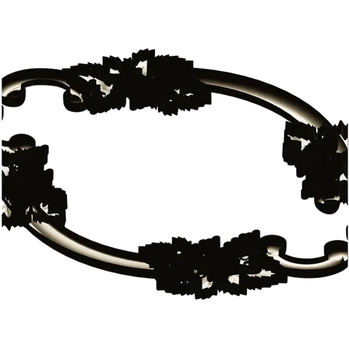 Grapevine Ornamental Oval - STL 3D Model for CNC