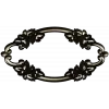 Grapevine Ornamental Oval - STL 3D Model for CNC