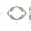Grapevine Ornamental Oval - STL 3D Model for CNC
