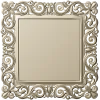 Ornate Baroque Square Frame 3D STL for CNC