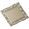Ornate Baroque Square Frame 3D STL for CNC