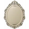 Rococo oval frame stl model for CNC carving