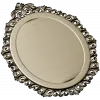 Rococo oval frame stl model for CNC carving