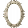Ornate Oval Frame 3D STL for CNC Milling