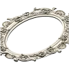 Ornate Oval Frame 3D STL for CNC Milling
