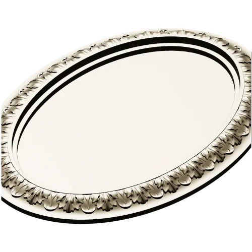 Ornate Oval Frame STL for CNC