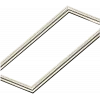 Rectangular Rope-Edge Frame STL for CNC Milling
