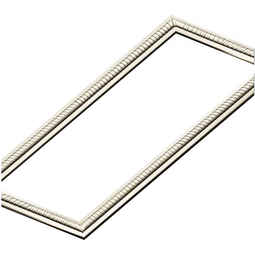Rectangular Rope-Edge Frame STL for CNC Milling