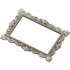 Барочная резная рамка STL для ЧПУ - готовая 3D модель