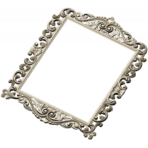 Baroque Acanthus Frame STL for CNC Milling