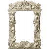 Baroque Mermaid Frame STL for CNC