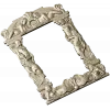 Baroque Mermaid Frame STL for CNC