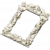Baroque Mermaid Frame STL for CNC