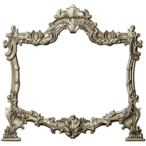 Rococo Shell Frame STL for CNC