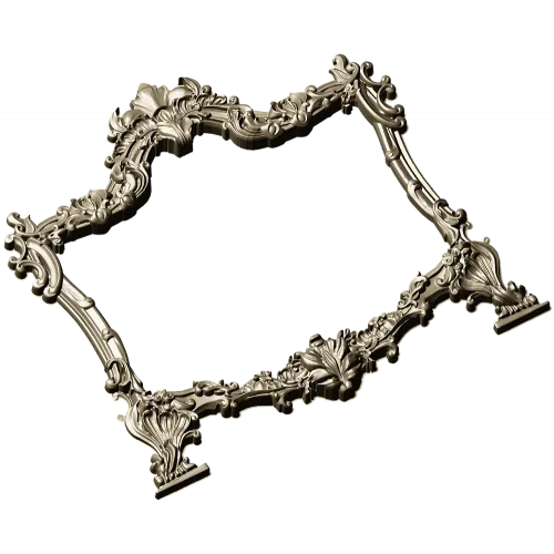 Rococo Shell Frame STL for CNC