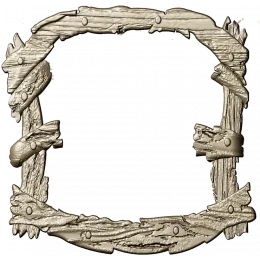 Forest Bark Frame