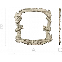 Forest Bark Frame