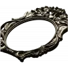 Ornate Rococo Oval Frame STL for CNC