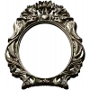 Ornate Rococo Oval Frame STL for CNC