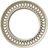 Intricate Interlaced Round Frame STL for CNC