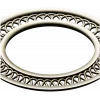 Intricate Interlaced Round Frame STL for CNC