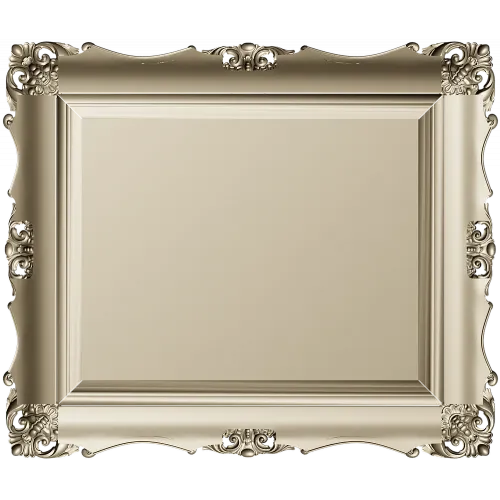 Aurelia Baroque Frame - STL 3D model for CNC milling