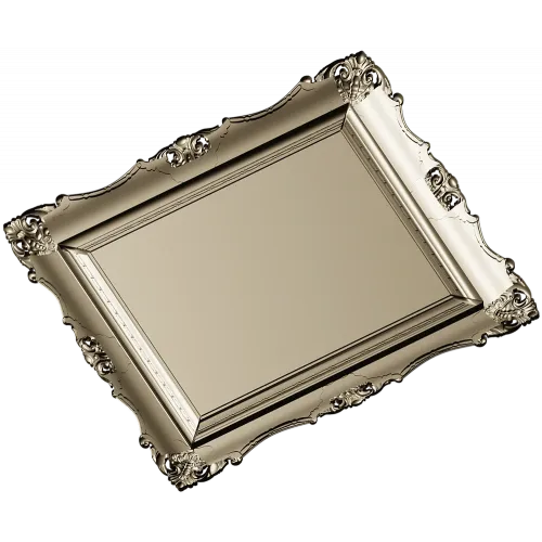 Aurelia Baroque Frame - STL 3D model for CNC milling